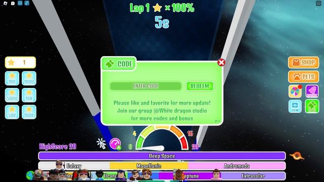 *NEW* ALL WORKING CODES FOR RACING ROCKET 2022! ROBLOX RACING ROCKET CODES смотреть онлайн