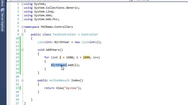 Part 05 MVC Tutorial Malayalam Views