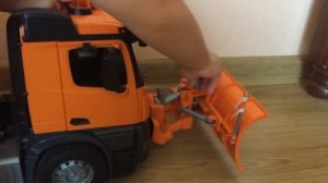 Снегоуборочная машина bruder обзор с Амиром