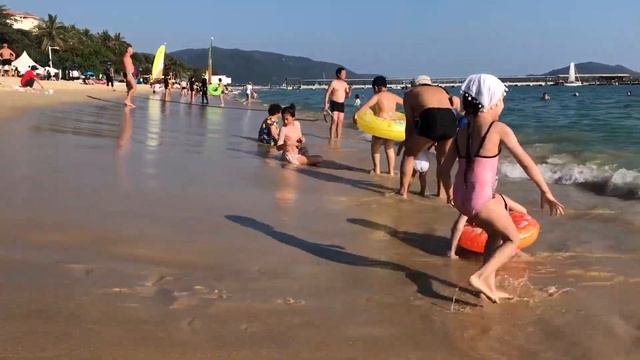 МОРЕ, САНЬЯ, КИТАЙ, САМАЯ КРАСИВАЯ БУХТА САНЬИ