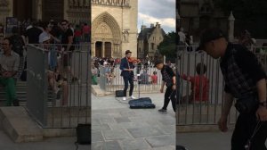 DESPACITO violin cover - Notre Dame Cathedral, Paris