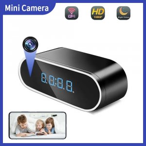 Мини-часы с камерой Full HD 1080P.