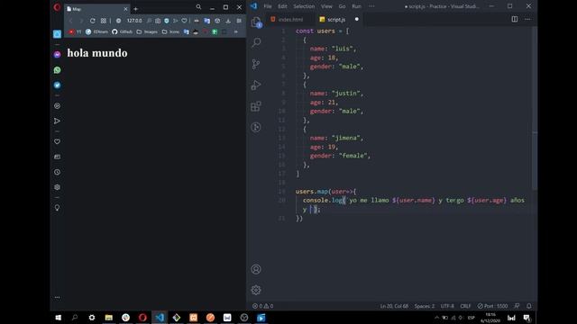 Metodo map JavaScript | #WilCODE