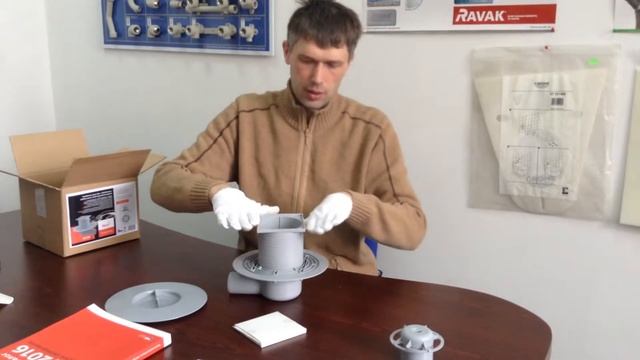 Трап Alca Plast APV103 с дизайнерской решеткой толщиной 5мм смотреть онлайн