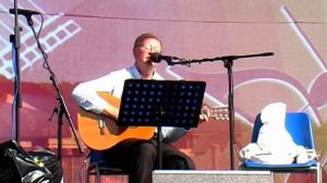 Михаил Щербаков на фестивале "Астана-2014" в Казахстане