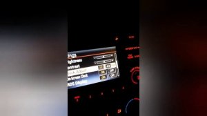 Настройка часов на щитке приборов Nissan Rogue | Setting the clock on the Nissan Rogue dashboard