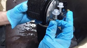 Что внутри топливного фильтра на моторе ом642