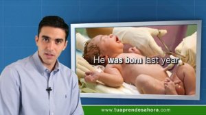 CLASE DE INGLÉS 297 Verb be born - was born, were born part 1