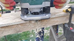 Лестница на дачу из б/у доски! ЗА 1 ДЕНЬ.