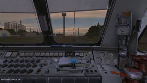 Прибываем на Рижский вокзал с поездом Рига-Москва в Trainz 12