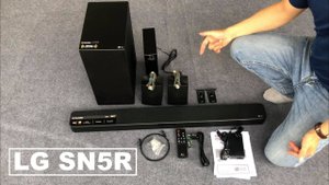 Саундбар LG SN5R. Звуковая панель 4.1