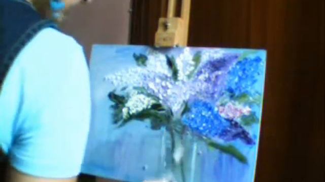 I Fiori Di Lillà ad olio...RUSLANA PAPUSHA -- Цветы Сирени смотреть онлайн