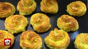 Праздничное Картофельное Пюре Запеченное с Сыром Моцарелла