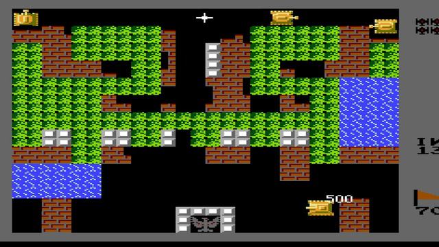 Tank Duel (Battle City Hack) (NES, 1985) Уровень 70 смотреть онлайн