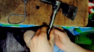 КАК СПАЯТЬ ПЭТ ЛЕНТУ  ( How to fuse two plastic belts)