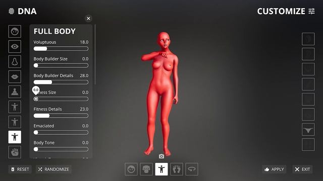 Character Customization Preview