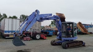 ЭКСКАВАТОР HITACHI EX75UR стрела "Слайдер"