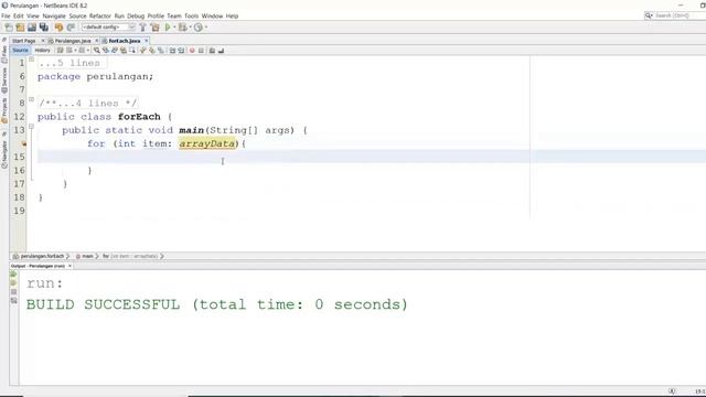 pemrograman dasar - perulangan foreach looping di java code смотреть онлайн