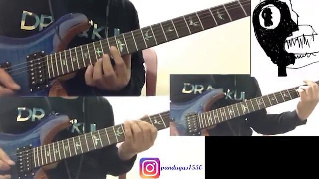 radiohead - Punchdrunk Lovesick Singalong guitar cover intro
