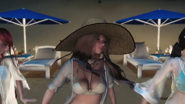 Skyrim Dance Together MMD - Attention смотреть онлайн