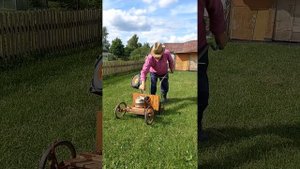 Самая лучшая газонокосилка своими руками