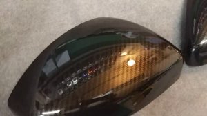 Накладки зеркал под карбон