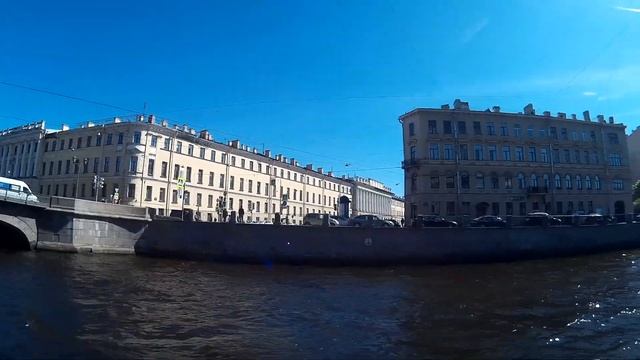 Прогулка по рекам и каналам Санкт Петербурга 2018г смотреть онлайн