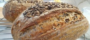 🔥Хлеб из цельнозерновой муки на закваске с семечками.🤗🍞