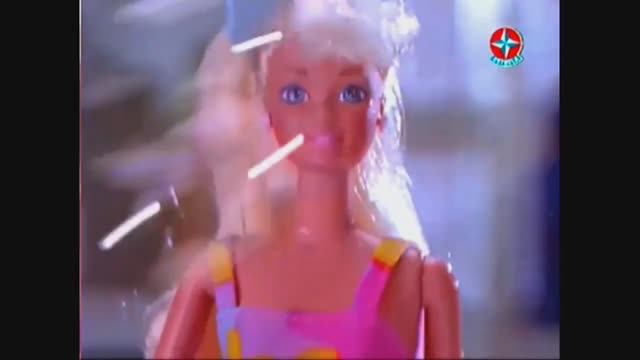 Реклама куклы Барби с пеной  Show de Espuma Estrela (1993)