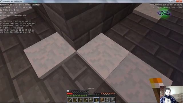 MineCraft tutorial auto lighting (Excalibur Craft Standart) смотреть онлайн
