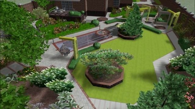 Проект участка выполнен ландшафтным бюро RainGarden смотреть онлайн