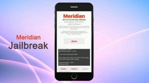 Meridian jailbreak for iOS 10.3.3 - Online ( No PC )