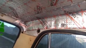 ЗАКАТЫВАЕМ КРЫШУ. ВИБРОИЗОЛЯЦИЯ DREAM CAR