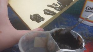 Как сделать землю и асфальт с помощью соды на диораму