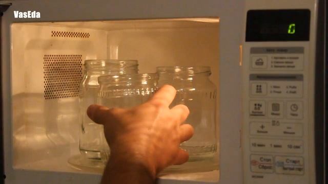 Быстрая стерилизация банок в микроволновке смотреть онлайн