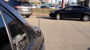 Электро выдвижная антенна accent