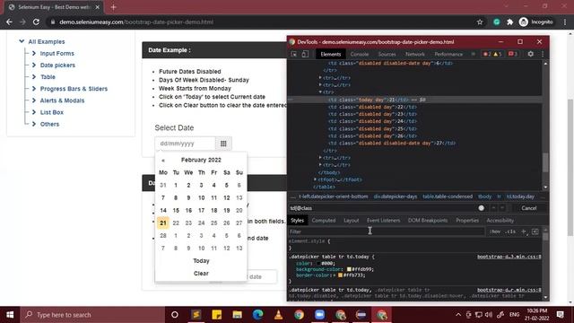 Selenium4 - WebElements -  Dropdown -  Java DateTime