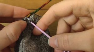 Как закрыть носок - вязание спицами (вяжем носки 6)