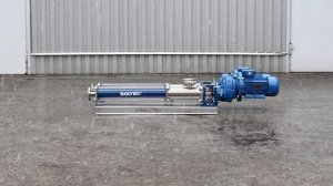 Винтовой насос SOLTEC ® BN031S04FYN для перекачки сгущенной пульпы медно-цинковой руды