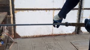 Как свернуть квадратный пруток дома