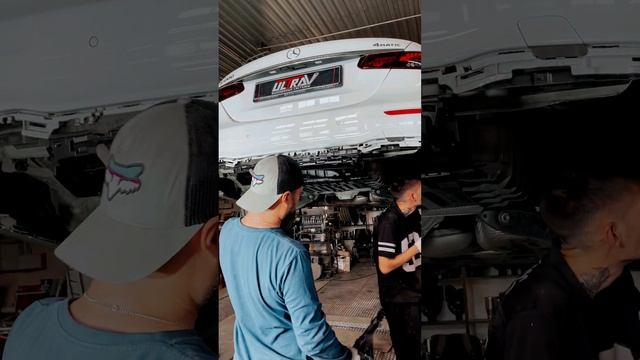 Этот ЗВУК ИЩУТ ВСЕ! Новый ВЫХЛОП на Mercedes E200?