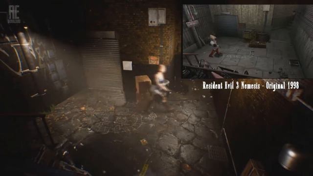 Resident Evil 3 Fan Remake Геймплей