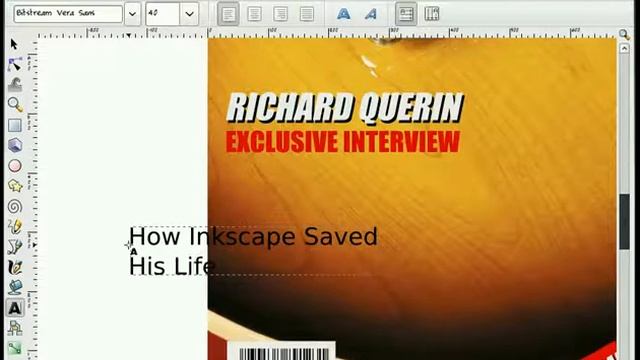 Inkscape. Эпизод 079 — Создание обложки журнала (Episode 079 – Create Magazine Cover)