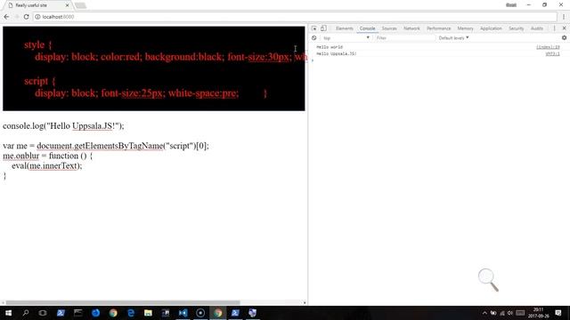 Silly things you can do, but probably shouldn't, in HTML5 and the Browser