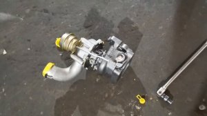 Ауди А6 С5 Allroad 2.7 битурбо BEL 2004 250л.с. замена турбин. Часть 1.