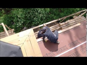 Репино парк!Монтаж подвесной водосточной системы AQUASYSTEM! Крюки! СКОРО!