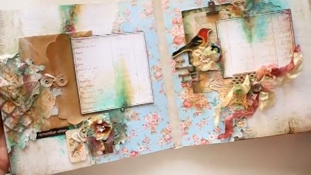 Scrapbooking | Album With Green Cat Story+7 Dots Studio From Elena Morgun смотреть онлайн