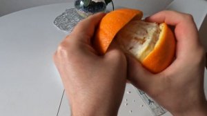 Как быстро и легко почистить апельсин