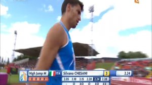 Gateshead 2013 european team championships high jump men Bondarenko and Hanany 2.28m