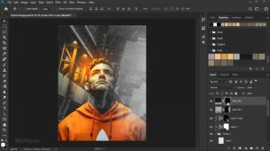 Create a Double Exposure and Light Effects Poster Design - Photoshop Tutorial